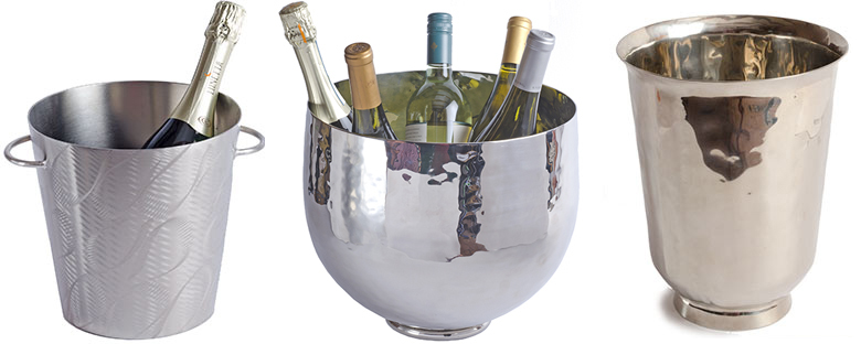 Steel wine buckets