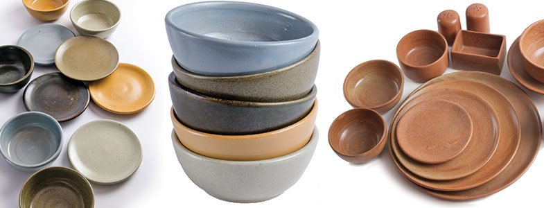 Handmade Mexican ceramic dinnerware by Orion