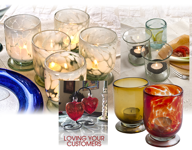 Votive restaurant table lighting